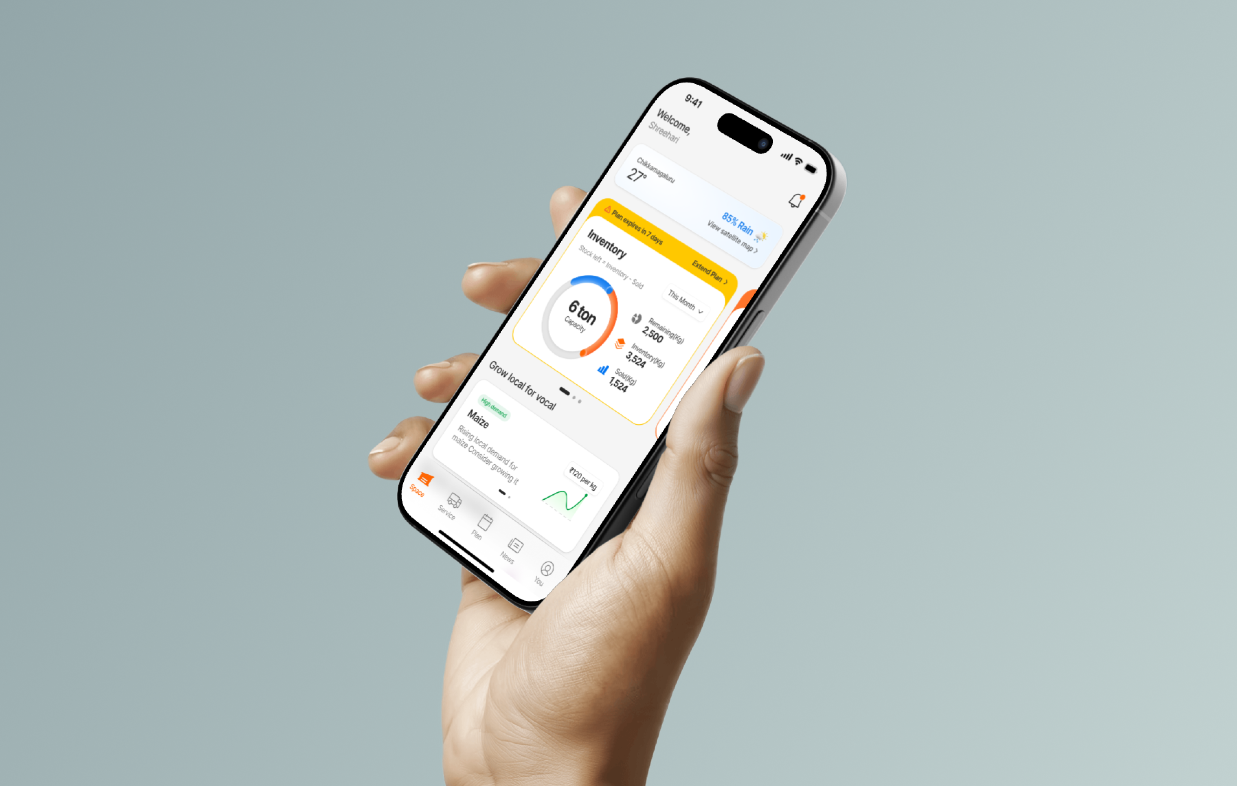 Agroo project preview